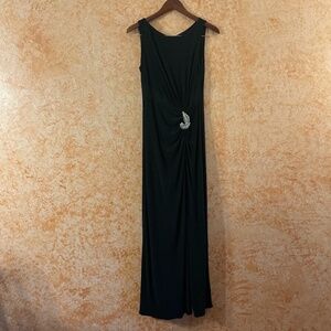 MARINA Sleeveless Black Dress size 6